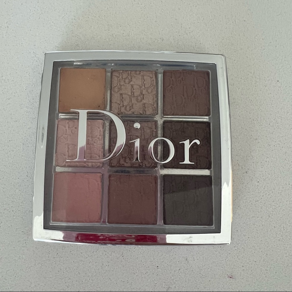 Dior Backstage eyeshadow palette - cool neutrals